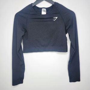Gymshark Vital Seamless 2.0 Long Sleeve Crop Top Size XLarge